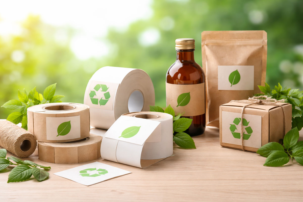 Sustainable Labeling, Stock, and Adhesives